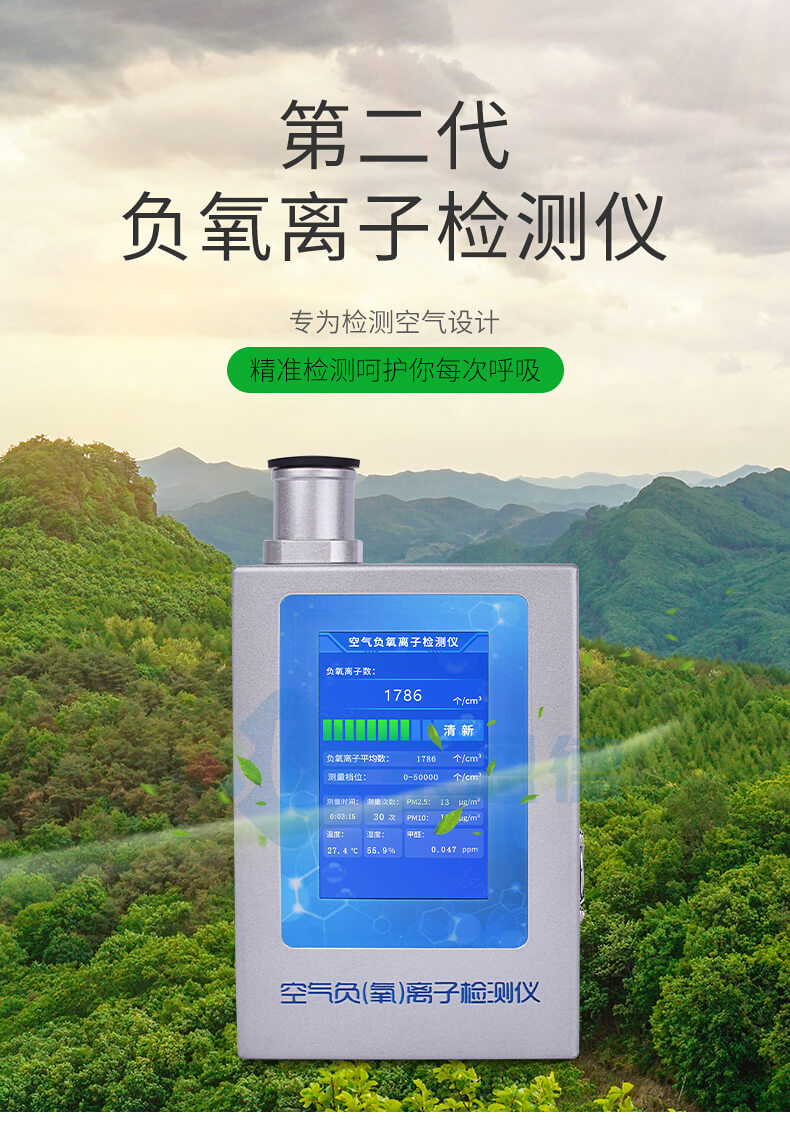 負(fù)氧離子甲醛檢測儀